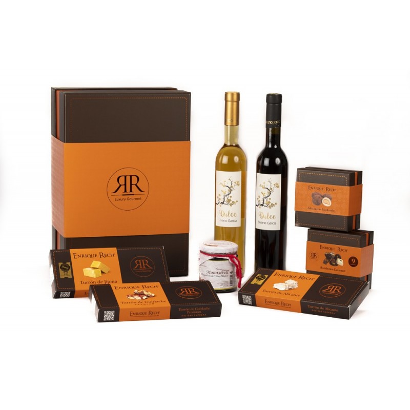 Lote Gourmet Luxury Box dulce productos