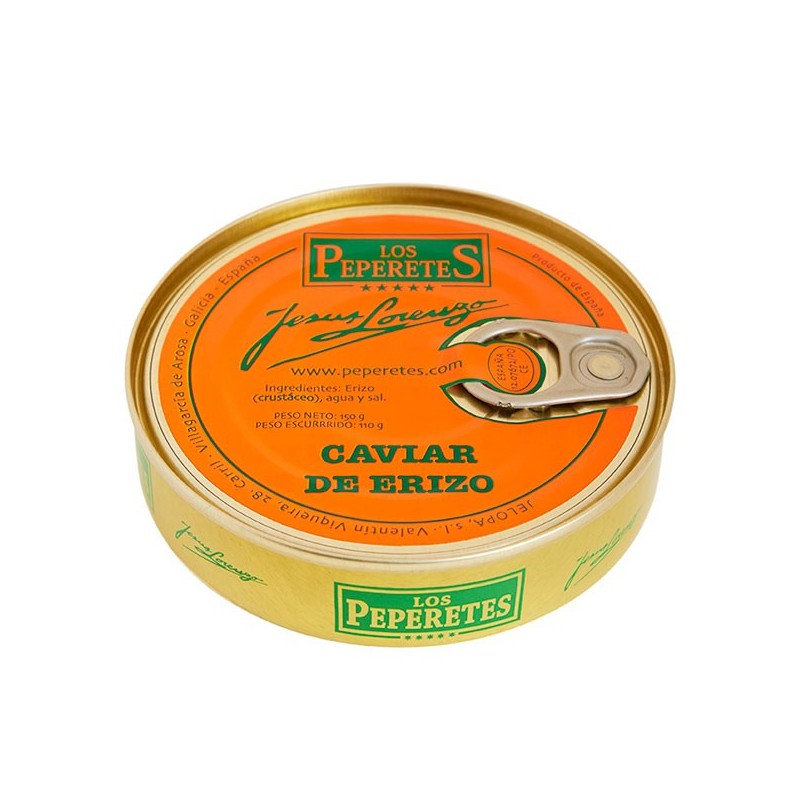 Caviar de Erizo Peperetes 120 gr envasado