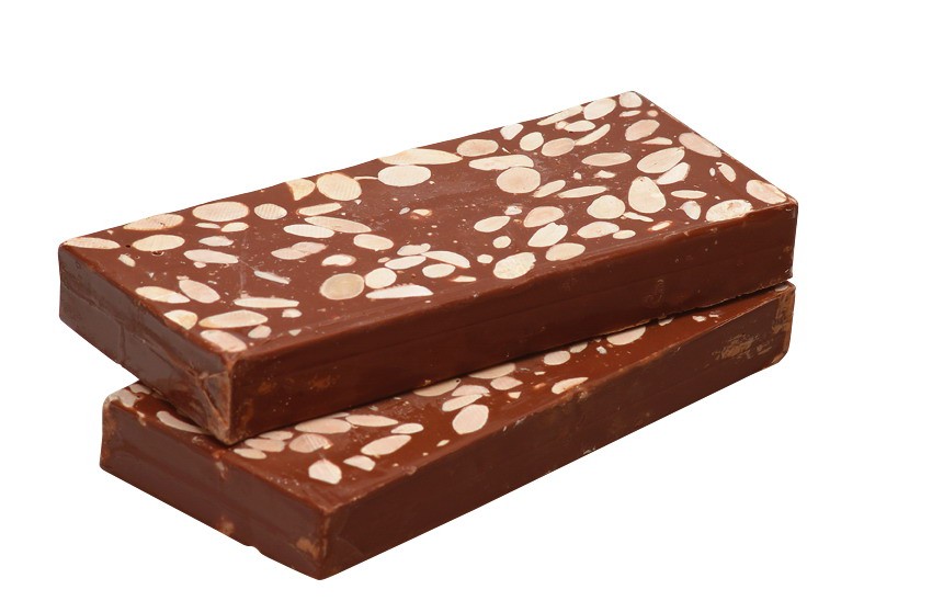 Turrón de Chocolate con Almendras 300g productos