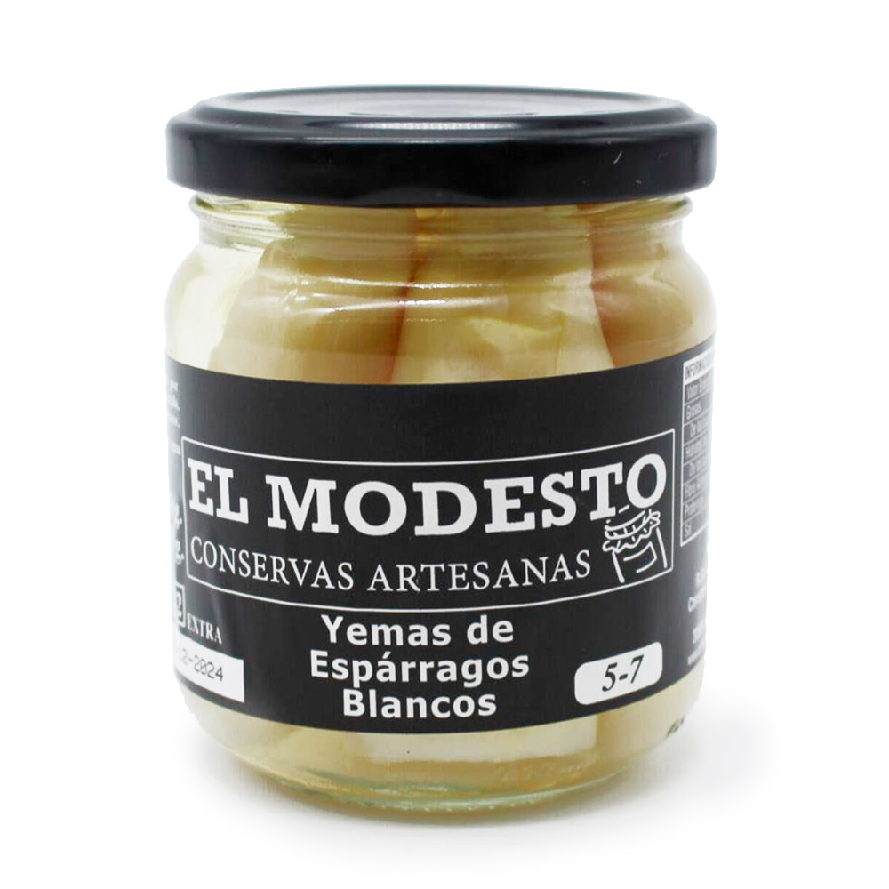 Yemas Espárragos El Modesto 6/8 T/C 180 gr envase