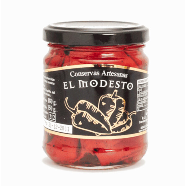 Pimiento Piquillo El Modesto T/C 180 grs producto