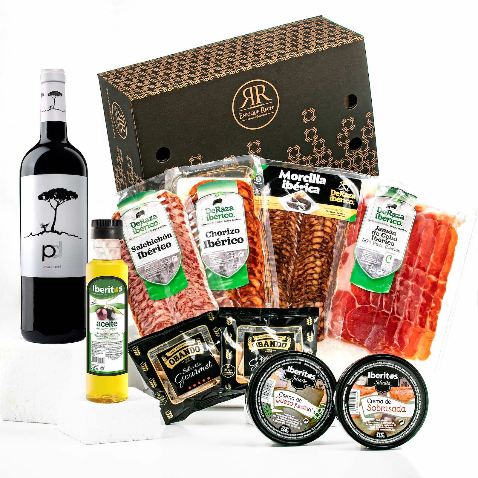 Caja Gourmet Regalo Dehesa Ibérica 10 productos