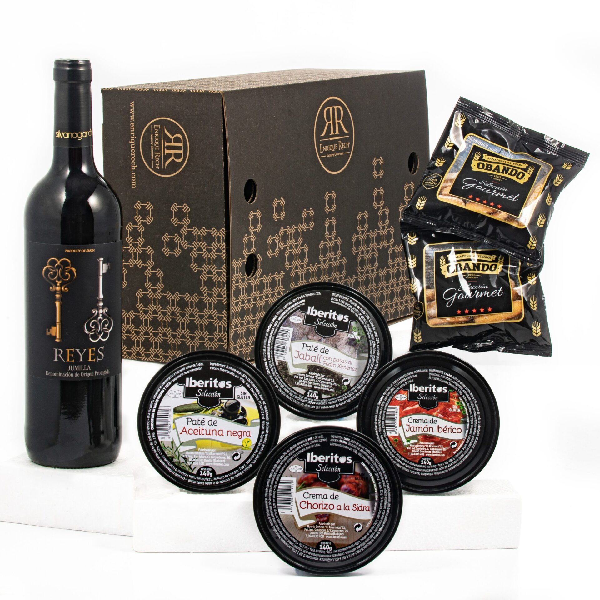 Caja Gourmet Regalo Sierra Ibérica 7 Productos