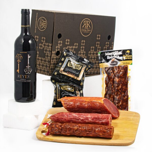 Caja Gourmet Regalo Embutido Duroc